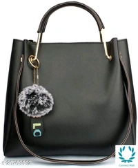 Women Black Hand-held Bag